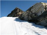 Shareck-3122m in Baumbachspitze-3105m 