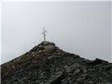 Shareck-3122m in Baumbachspitze-3105m Vrh Baumbachspitze-3106m.