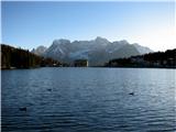 Cortina d Ampezzo Jezero Misurina in skupina Sorapiss