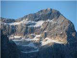 Triglav danes malo po sedmi uri zjutraj.