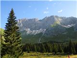 jutranji pogled s planine Pecol na ostenja Montaževe skupine