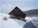 B transverzala(bratska) ...Kačji dol in še sreča!?, da je zima...