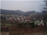 Samotni bor ...pogled na primestno naselje - Ribniško selo...