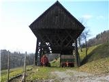 vas Gabrovo in lep ohranjen toplar