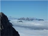 tudi Triglav nas pozdravlja izven megle