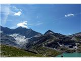 Ferata in jezero Kristall Weisssee 