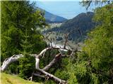 Krog petih planin v Karnjiskih Alpah Zadaj še ena planina Egger (Brška pl.) in jezero Egger Alpen see