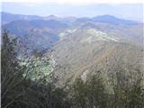 ter pogled na okoliške vrhov in doline