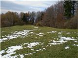 Lisca (z Brega) - Bohor (do Senovega) Zaloška gora (928 m)