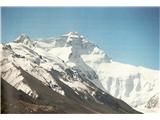 Severna stena Everesta s tibetanske strani 