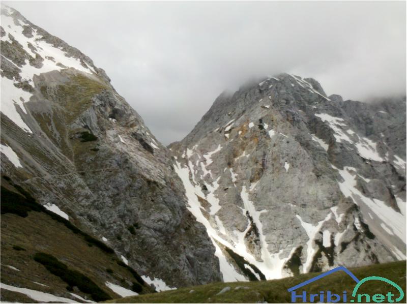 Žlebiči in Turska gora odzadaj