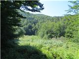 Gornja Klada - Planinarski dom Zavižan