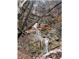 Waterfall below Kalvarija