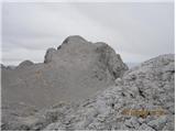 Kamniško sedlo - Brana - Turska gora - Skuta - Štruca - Kokrsko sedlo Še en pogled na Skuto, s te strani pa je vzpon relativno lagan ... da ne rečem sprehod ...