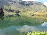 Moldeveanu-2544m -najvišja gora Romunije Jezero.