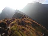 Moldeveanu-2544m -najvišja gora Romunije Čarobnost jutra.