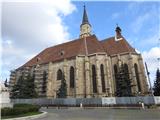 Protestanska katedrala v mestu Kluž-Transilvanija.