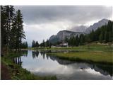 Lago d'Antorno pred Misurino