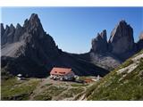 Sextenski Dolomiti - pot *Dolomiti senza confini* Pogled nazaj na same imenitneže :)