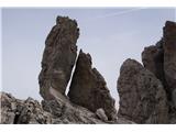 Lienški Dolomiti - gore nad kočo Karlsbader Hütte Utrinek