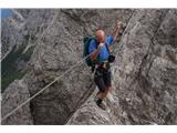 Lienški Dolomiti - gore nad kočo Karlsbader Hütte Dolgo in ohlapno