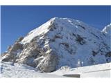 Mali Triglav slikan s Kredarice.