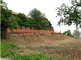 Povečano parkirišče Pri Bitencu v izgradnji