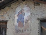 Mte.Giarolo 1473m Poslikava Jožeta in Marije z Jezusom