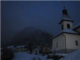 Prtovč 1025m,ob svitu