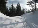 Pod Košuto(krožna ski tura po planinah) 