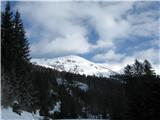 Pod Košuto(krožna ski tura po planinah) Tegoška gora