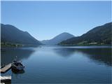 Petzeck 3283m Weisensee  med potjo pri  cestnem prelazu Kreuzberg