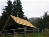 Jagrska koča v Brvogah-1425m