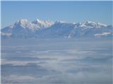 Osolnik 858m Kamniške alpe