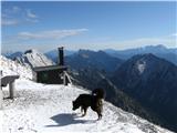 Vrtača,Košuta in Begunjščica