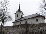 Sv.Jakob,Rog,Jeterbenk (krožna tura) Pobeljen Jakob