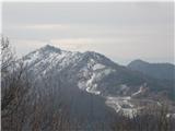 Zasnežena Polhograjska Grmada 899m