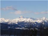 Triglav z vrha Tošča 1021m