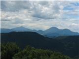 Paški Kozjak in Črni vrh na Pohorju 