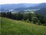 Spodnje Gorje - Planina Obranica