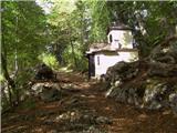 Murova (Jesenice) - Chapel of St. Barbara on Pejce