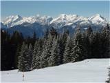 Odlični razgledi na Kamniško-Savinjske alpe