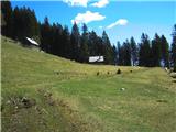 Koroška Bela (RC Kres) - Planina Stamare