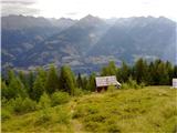 Parking below Polinikhütte - Ebeneck