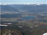 Baško jezero (levo Beljak)