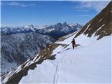 resnično lep razgled na Dolomite