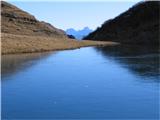 Viš, Koštrunove špice in Montaž, ter zaledenelo jezero