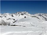 Romatenspitze, 2696 m Proti Ankoglu...