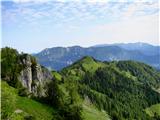 Klemenča - Strelovec - Ute - greben Krofičke Slovo od Strelovca