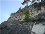Labot / Lavamünd - via ferrata / Austria Težavnost iz C prehaja v D    in dotok adrenalina tudi